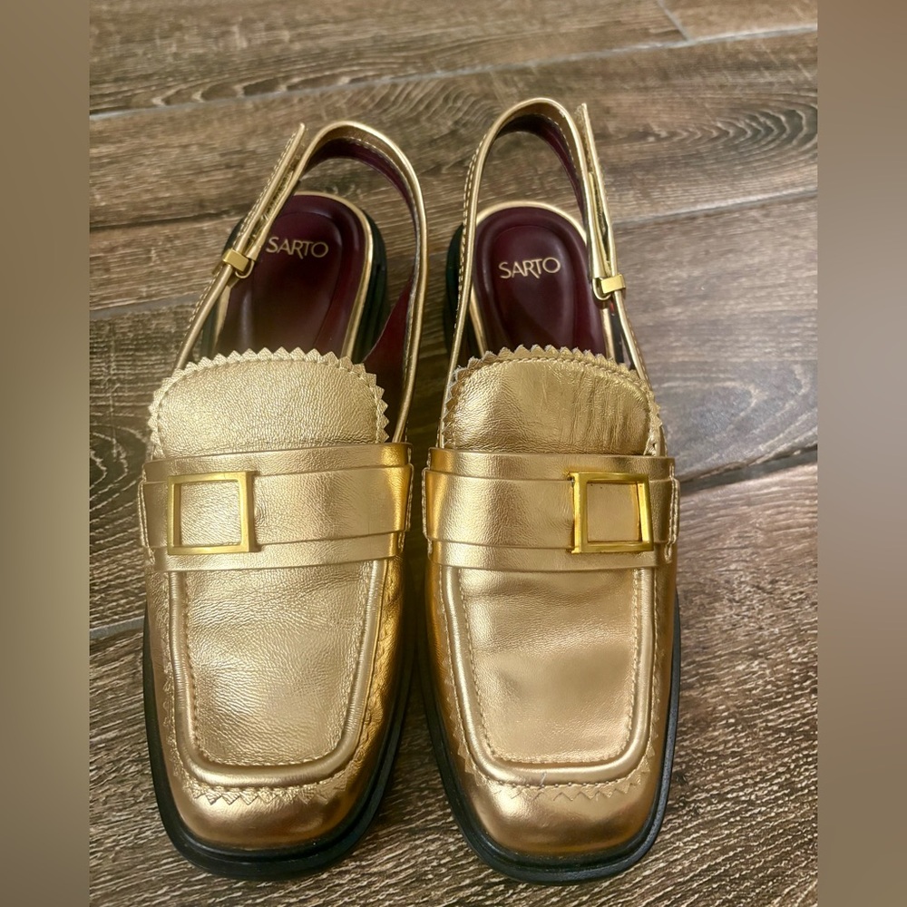 Franco Sarto Gianna Slingback Loafers 7.5